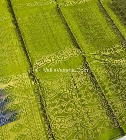 Half Mix - Pure Soft Silk Saree - VVPSS030