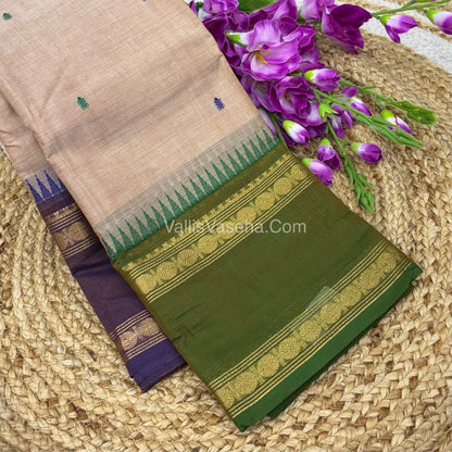 Kanchi Cotton Saree - VVKCS017
