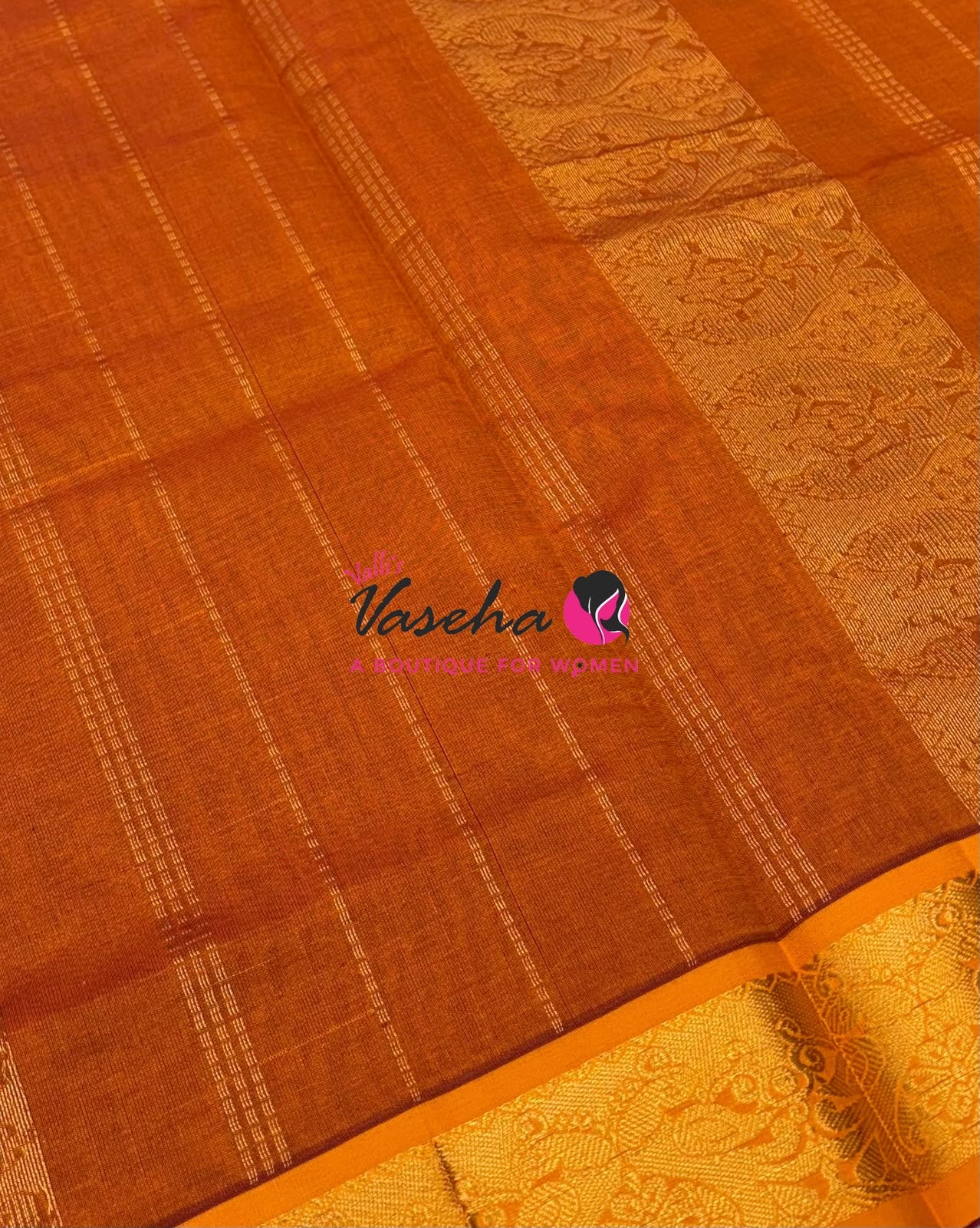 Semi Silk Cotton Saree Lakshadeepam Shade |VVSSC009
