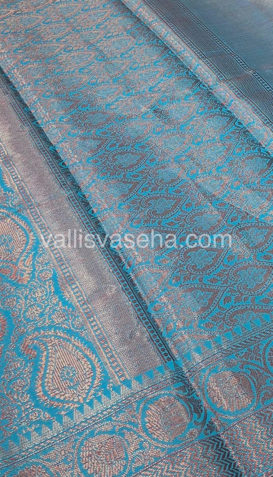 Banarasi - Copper Zari Saree - VVCZ001