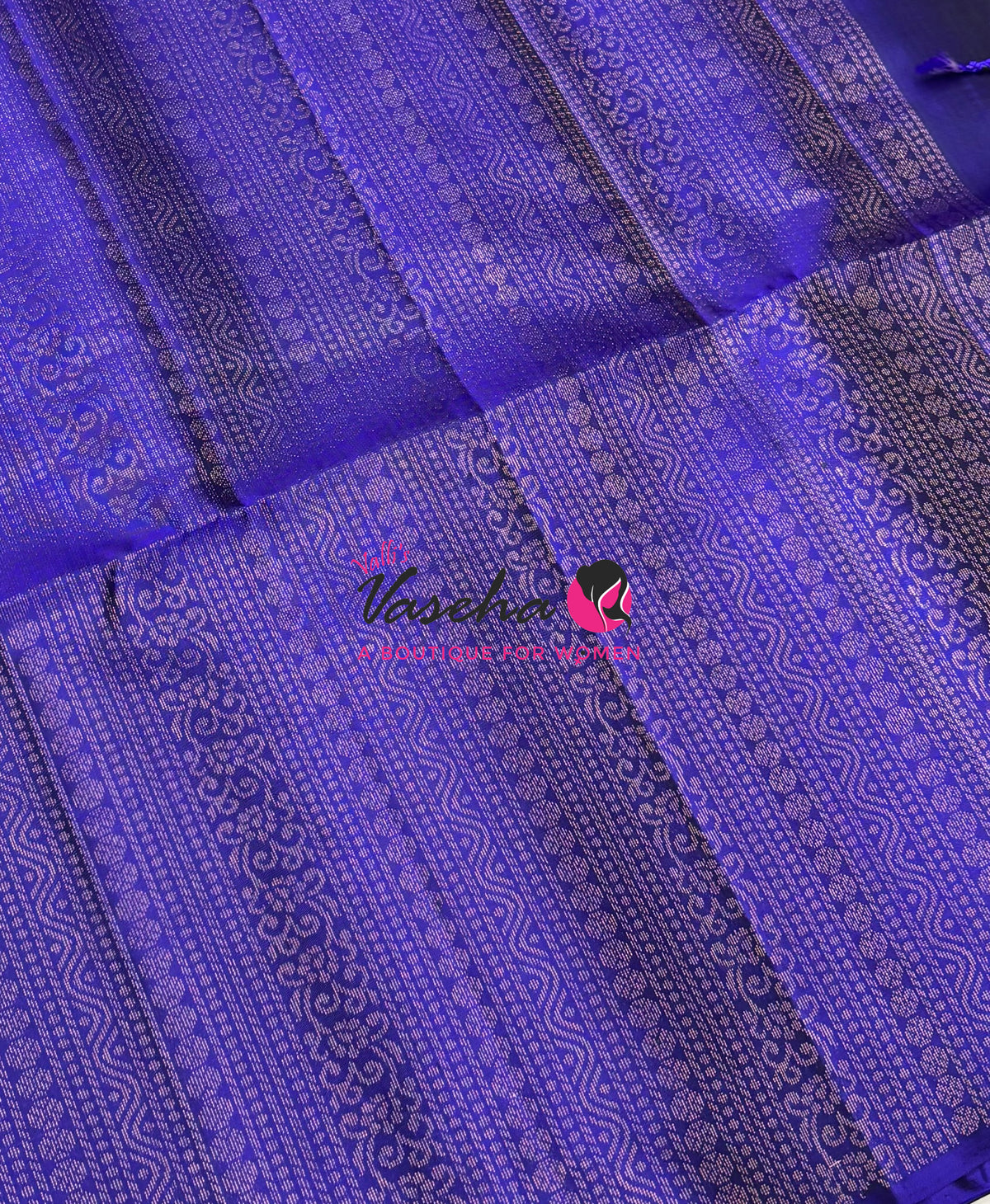 Pure Soft Silk Saree  - Blue Shade - VVPSS130