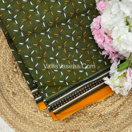 Pure Cotton Voile Saree | VVPVC003