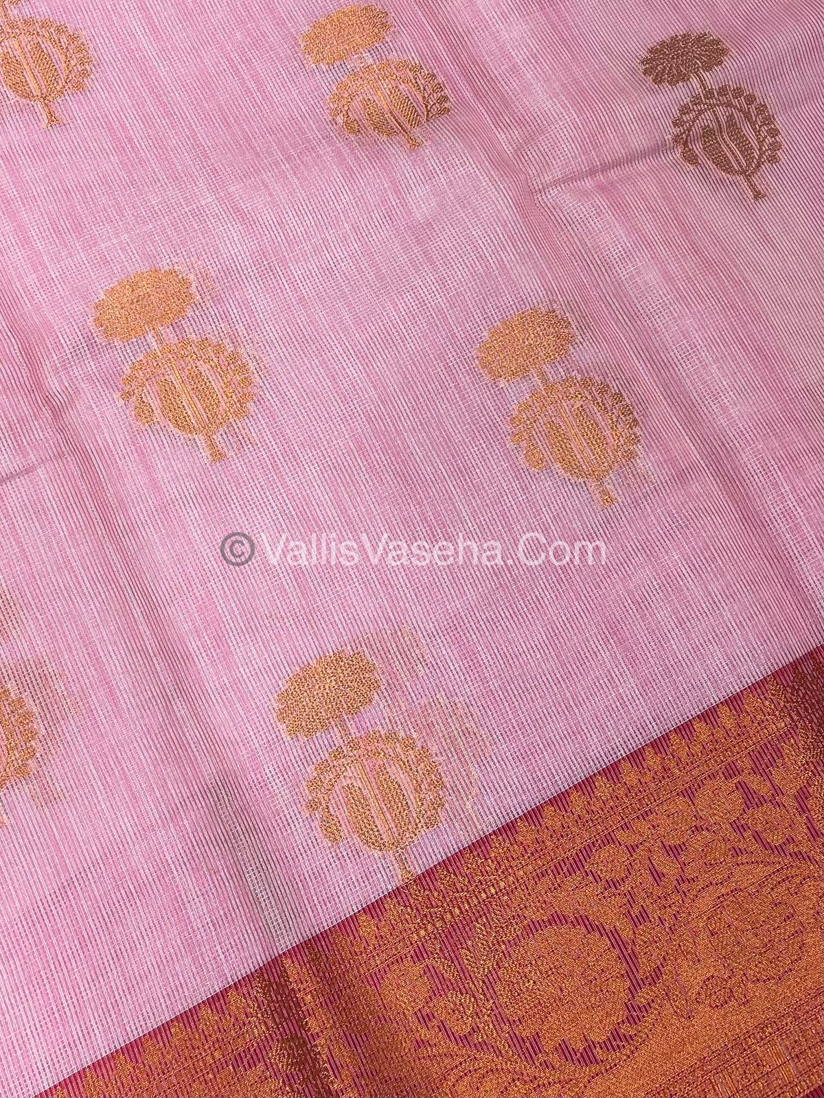 30% less - Offer Saree - Semi Banarasi Tissue Silk Saree - VVDS007