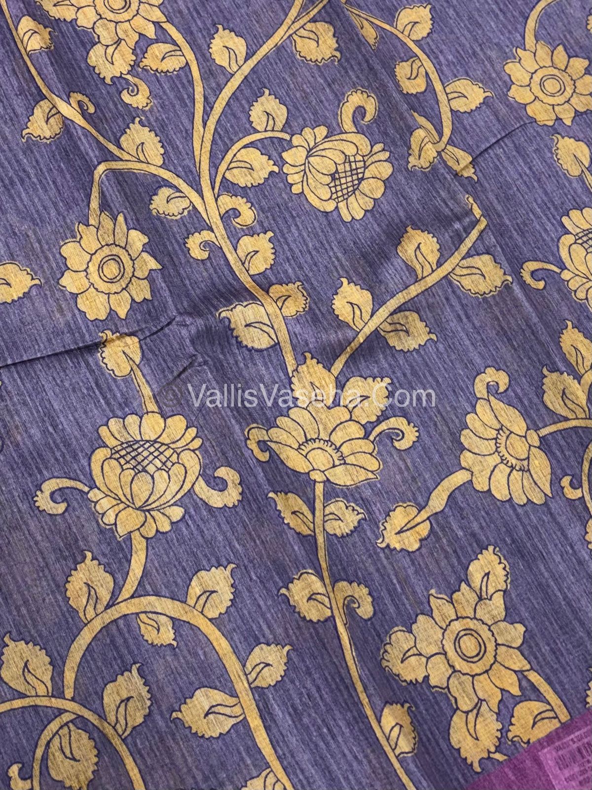 Semi Tussar Silk Saree |VVSTS048
