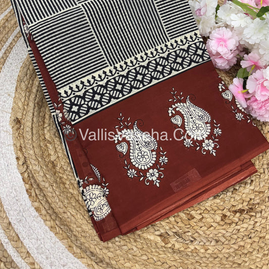 Pure Soft Mul Mul Cotton Sarees - VVMMC005