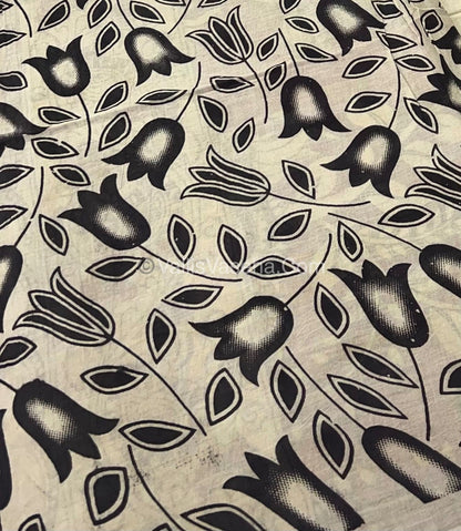 Pure Kalamkari Cotton Saree - VVPKC002