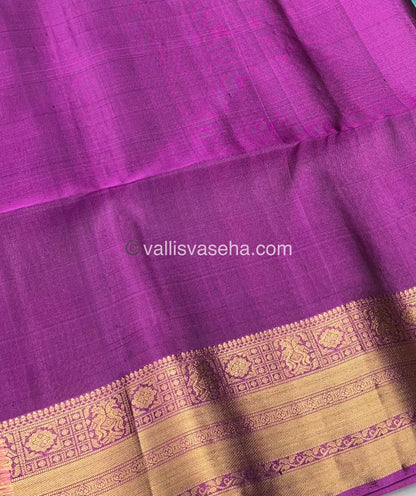 Pure Soft Silk Saree - Kanchi Border - VVPSS015