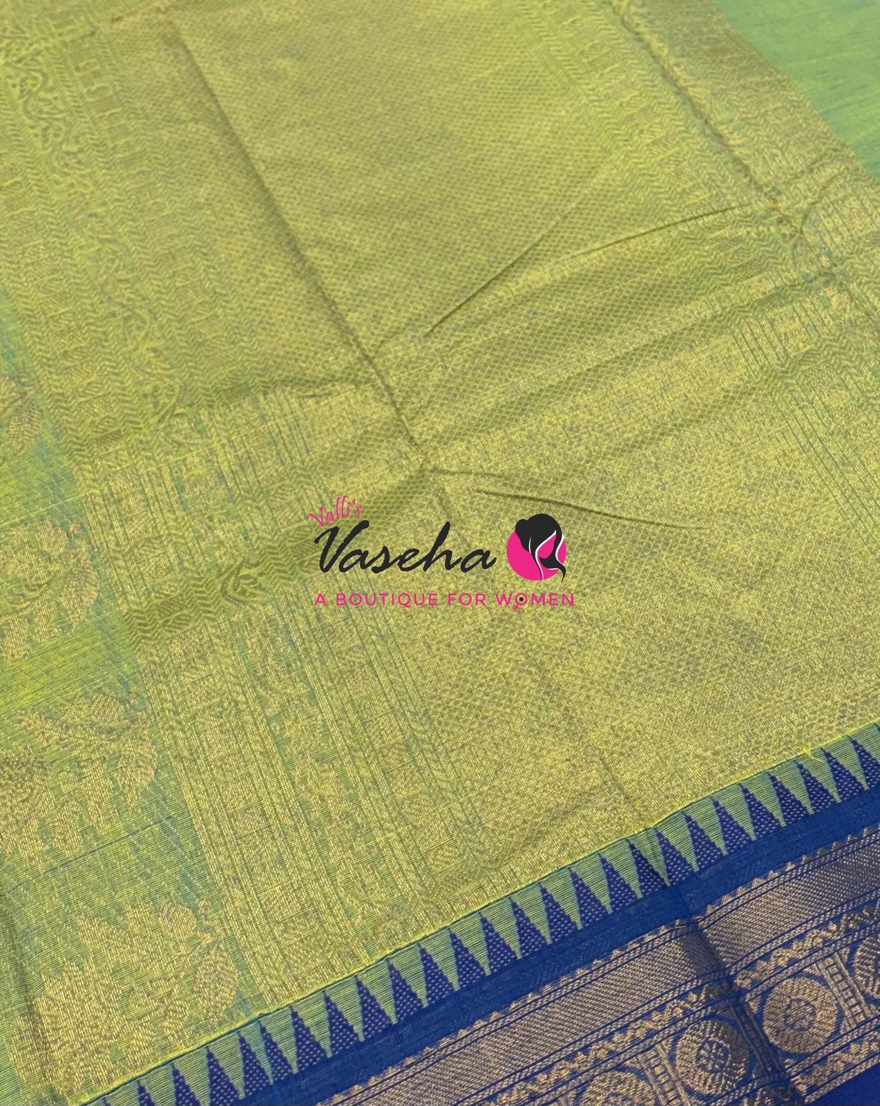 Kanchi Cotton Saree - VVKCS023