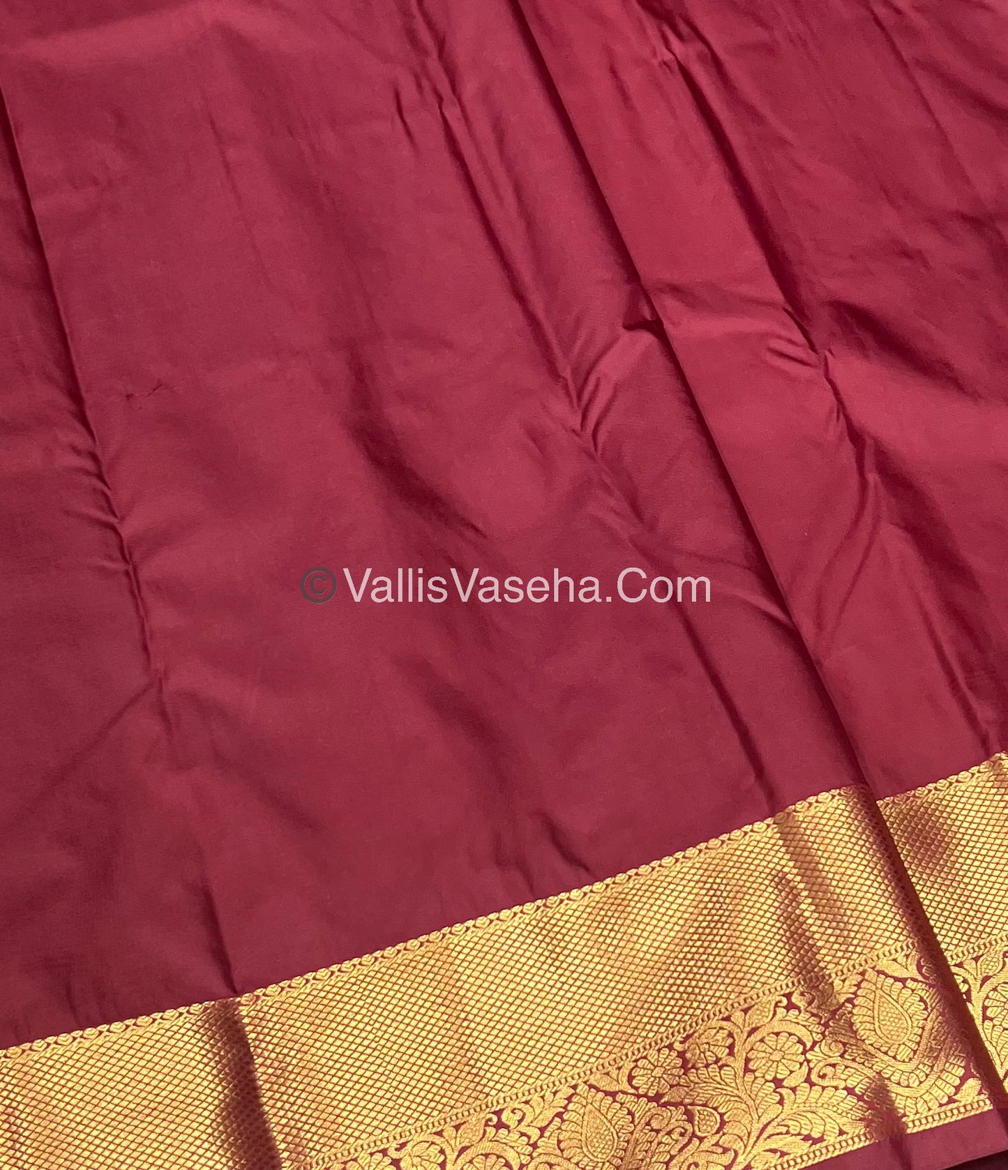 Semi Kanchipuram Soft Silk - VVSSS009