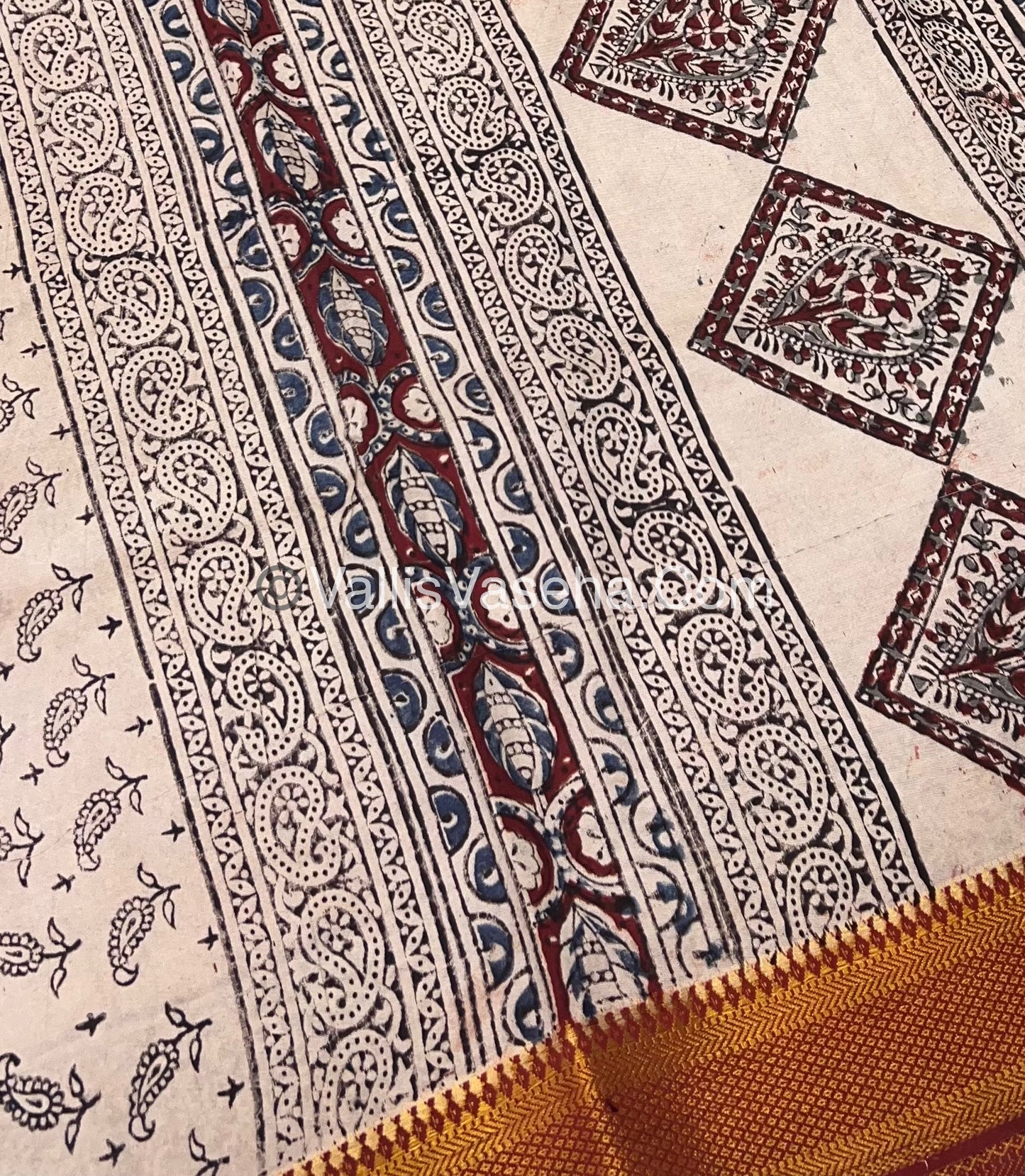 Chennur Silk | Kalamkari Prints | VVCS005