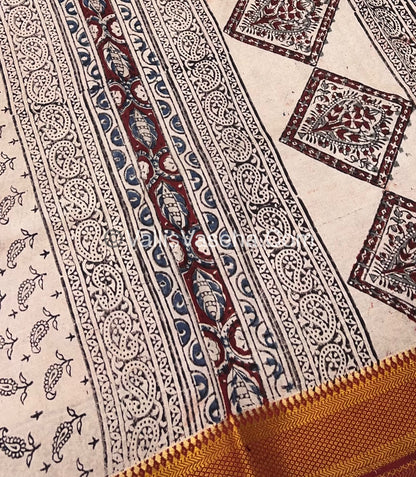 Chennur Silk | Kalamkari Prints | VVCS005