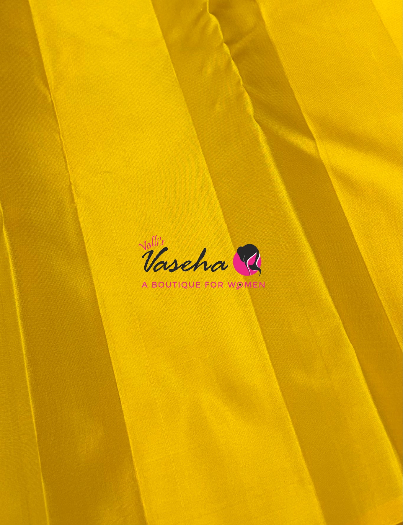 Pure Kanchipuram Silk Saree - Border Less - Green  with Lemon Yellow Combo - VVPS043