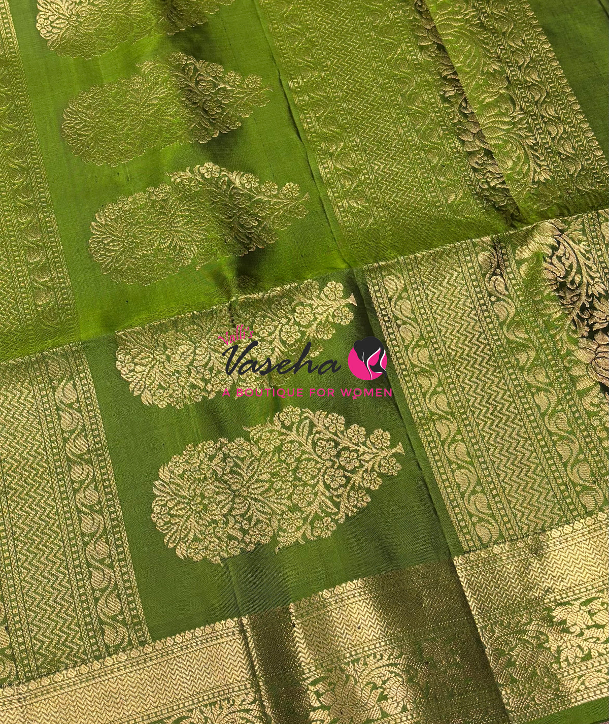 Pure Soft Silk Saree - Kanchi Border - VVPSS033