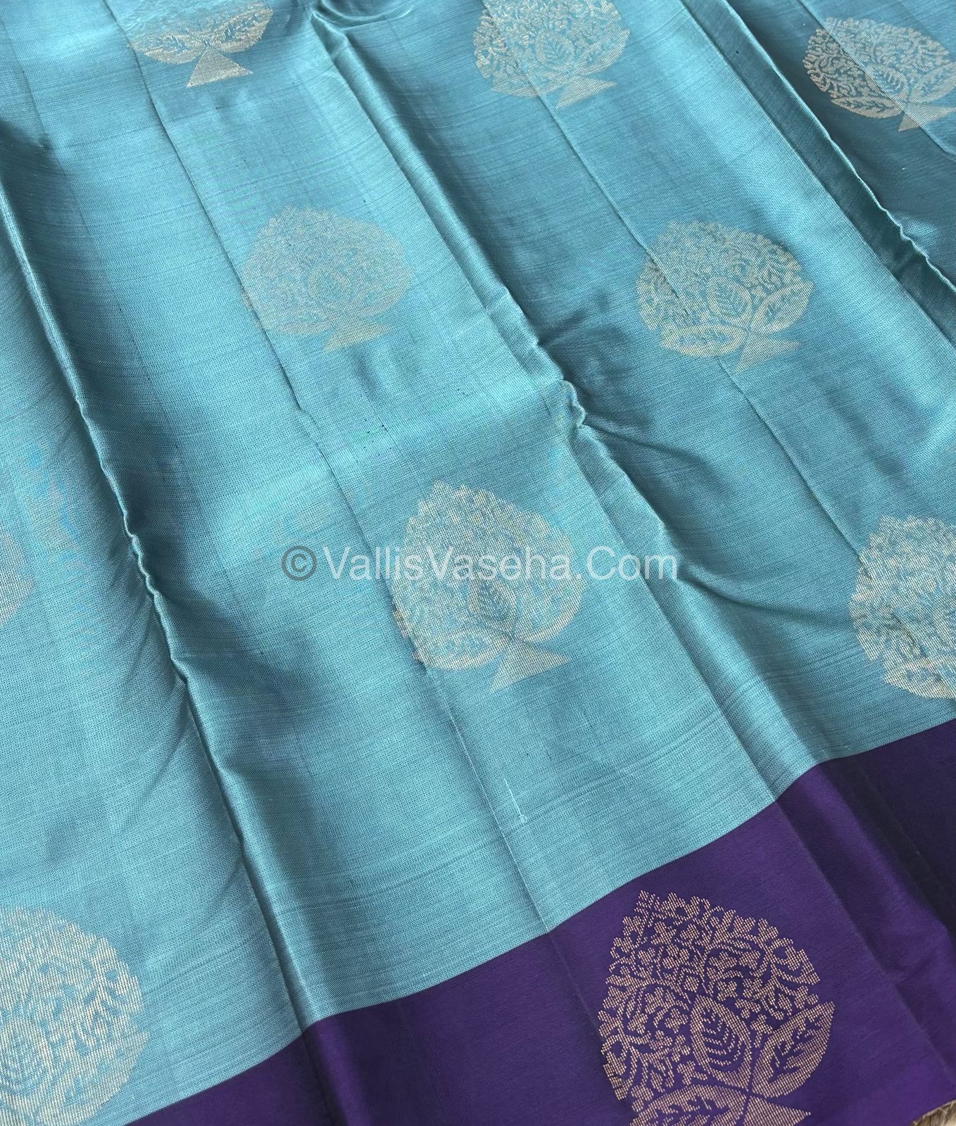 Half Mix - Pure Soft Silk Saree - VVPSS054