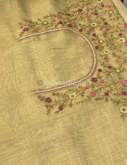 French Knot - Tissue Saree -  VVLFN001