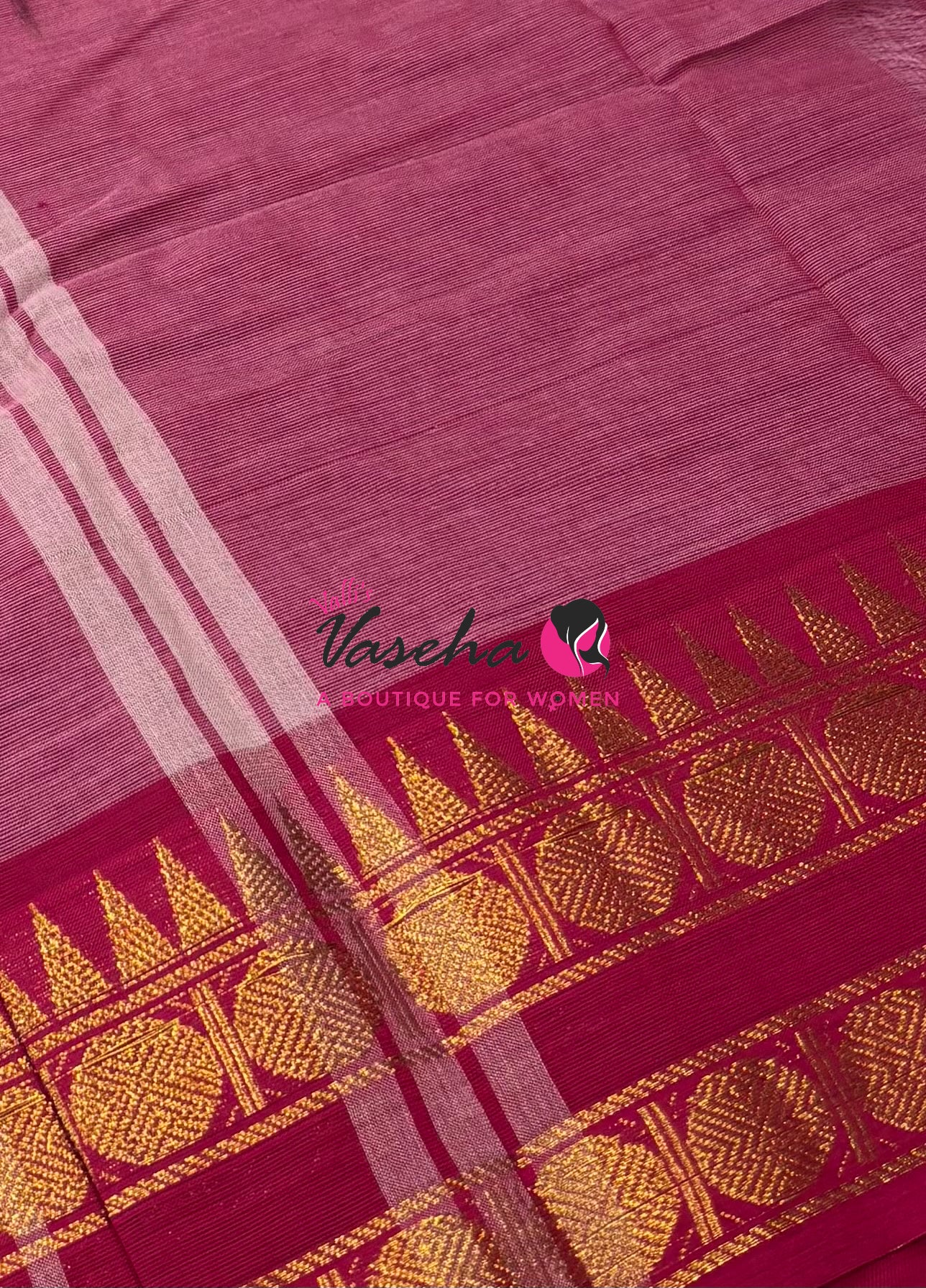 Kanchi Cotton Saree - VVKCS028
