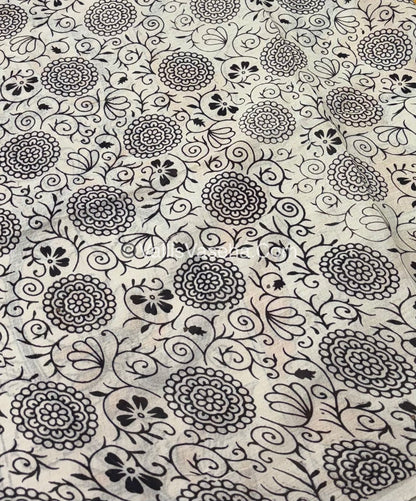 Pure Kalamkari Cotton Saree - VVPKC002