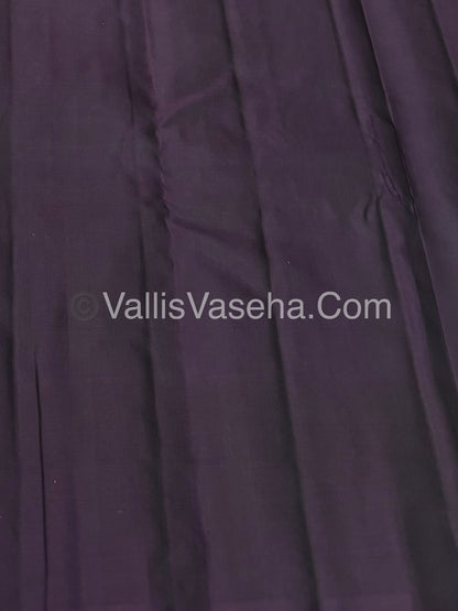 Half Mix - Pure Soft Silk Saree - VVPSS075