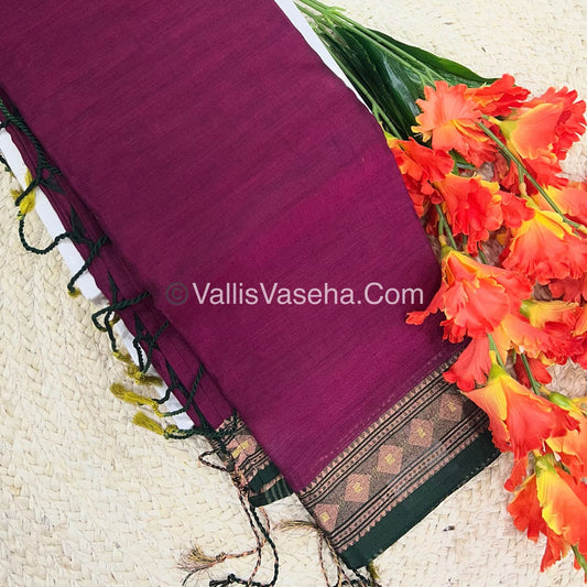 Dhaka Cotton Saree - VVDCS002