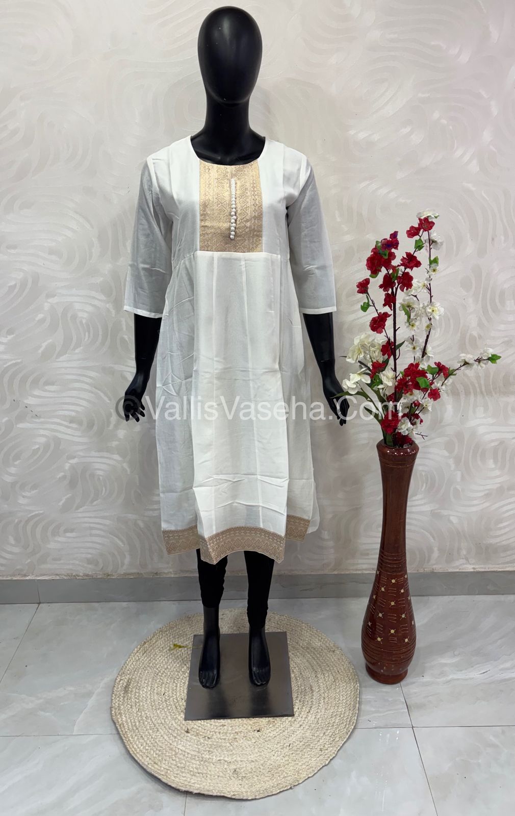 Ready Made - Anarkali - Vichitra Silk -   VVRAK001