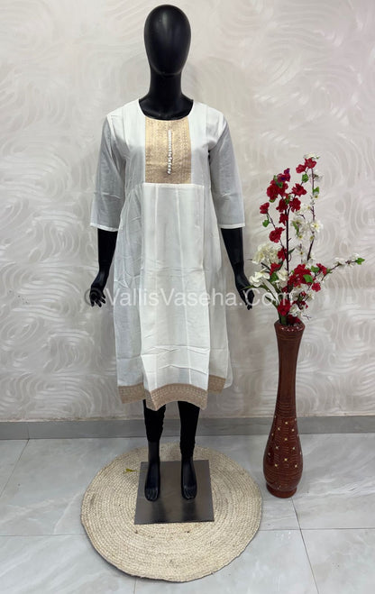 Ready Made - Anarkali - Vichitra Silk -   VVRAK001