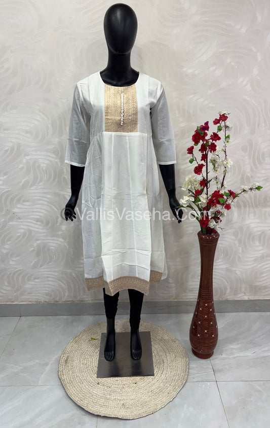 Ready Made - Anarkali - Vichitra Silk -   VVRAK001