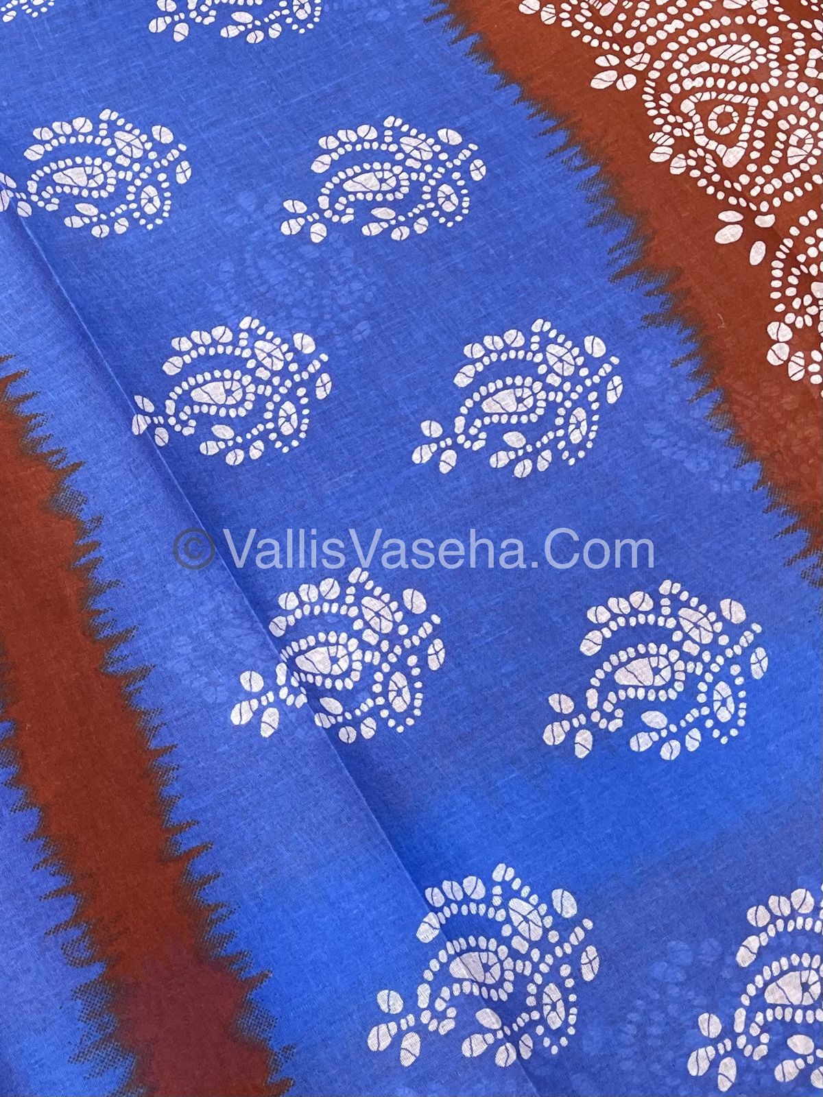 Pure Cotton Voile Saree | VVPVC004