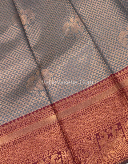 30% less - Offer Saree - Semi Silk Saree - VVDS005