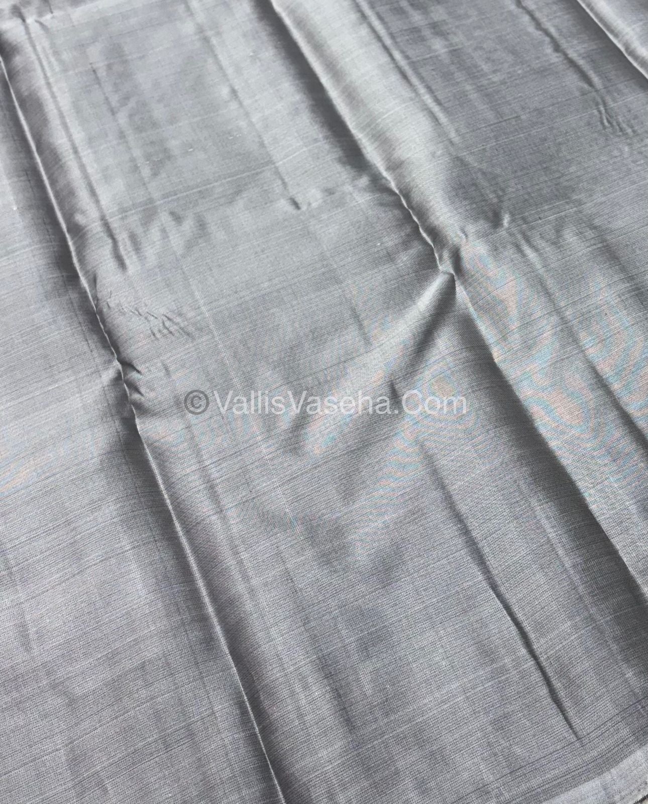 Half Mix - Pure Soft Silk Saree - VVPSS054