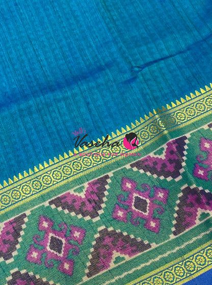 Semi Patola | Printed Silk Saree - Combo - VVSPS002