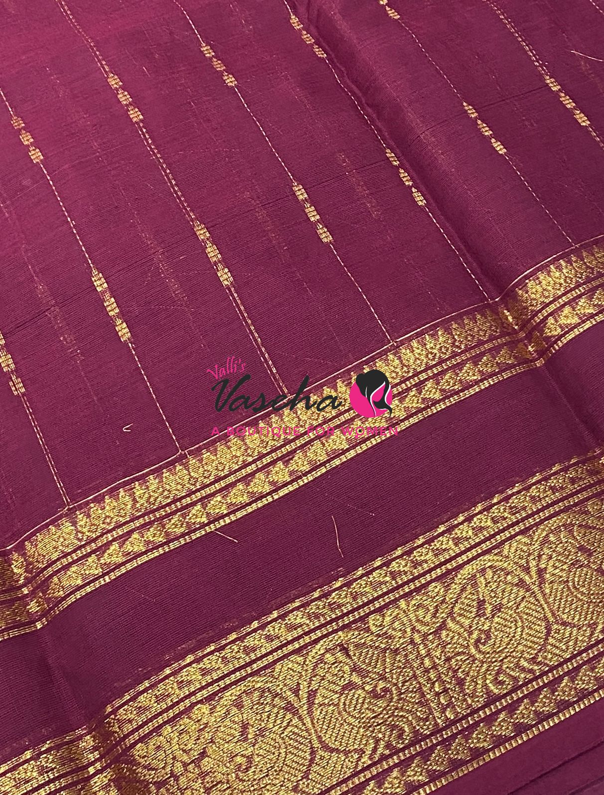 Kanchi Cotton Saree - VVKCS033