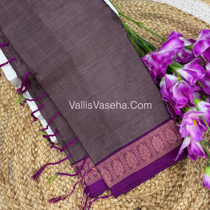 Dhaka Cotton Saree - VVDCS002