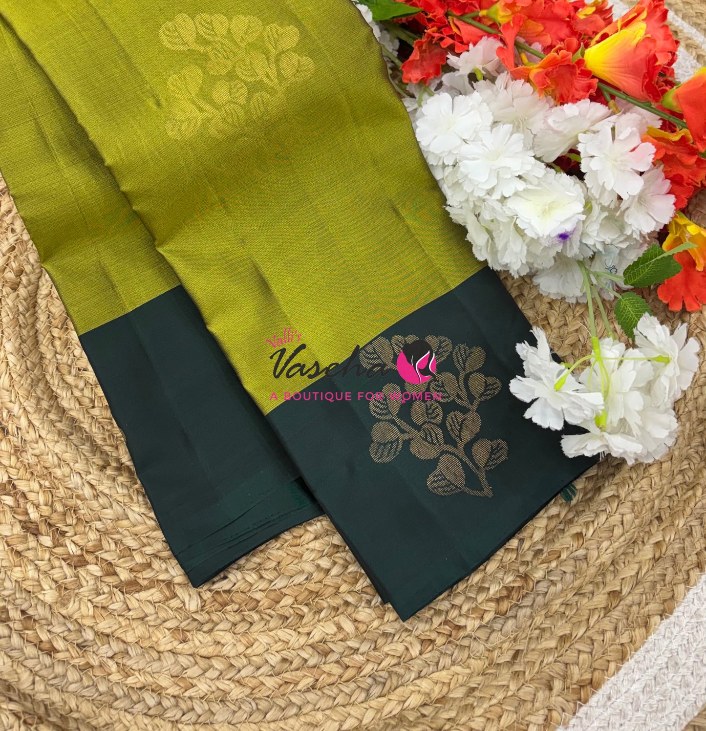 Half Mix - Pure Soft Silk Saree - VVPSS083