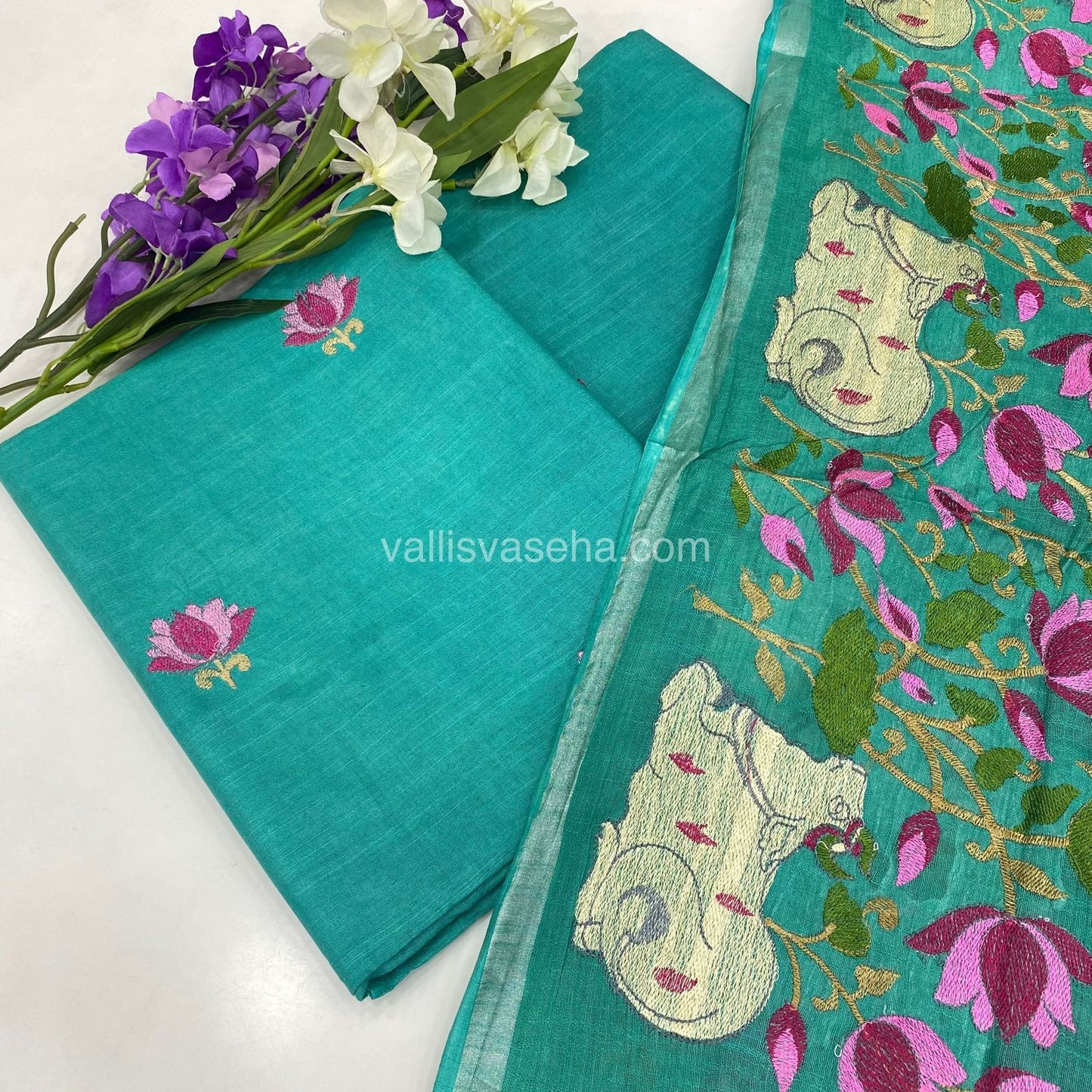 15%less - Offer Unstitched Material - Linen Material - VVDUM002 Vany