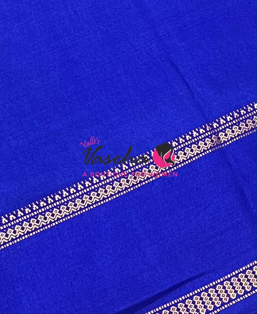 Casual Wear - Fancy Mixed Cotton - Blue Shade - VVFMC007