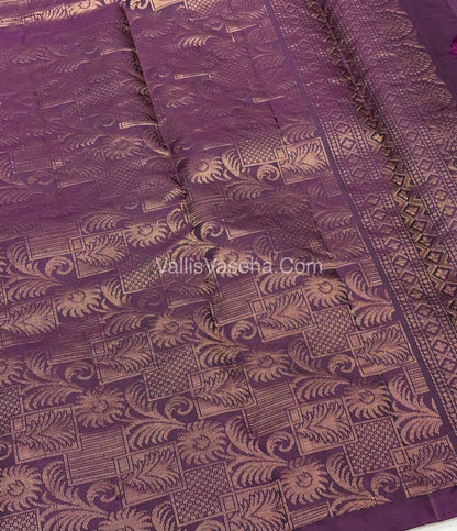 Half Mix - Pure Soft Silk Saree - VVPSS051