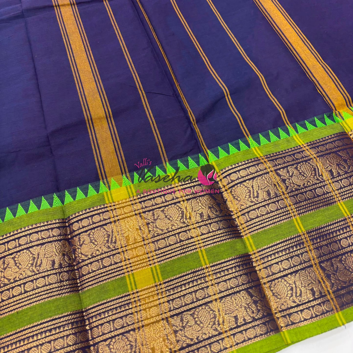 Kanchi Cotton Saree - VVKCS019