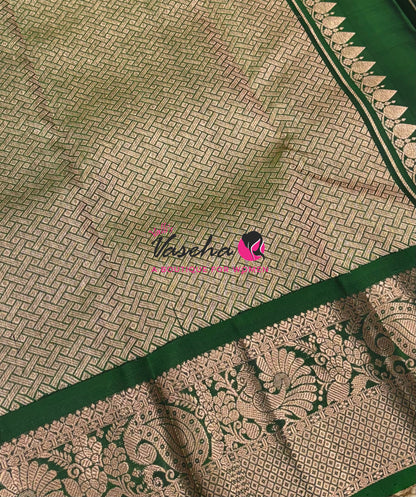 Half Mix - Pure Soft Silk Saree - VVPSS031