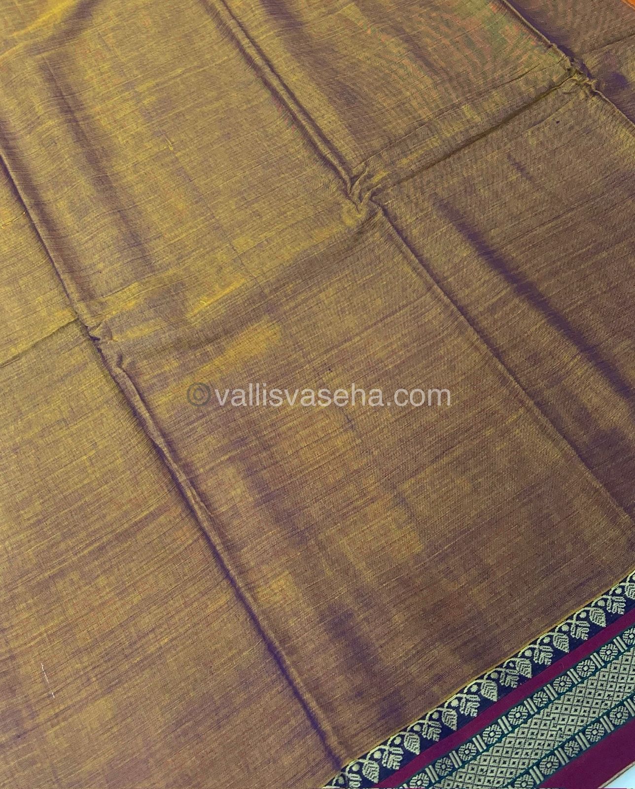 Narayanapet Mercerised Cotton Saree - VVNMC001