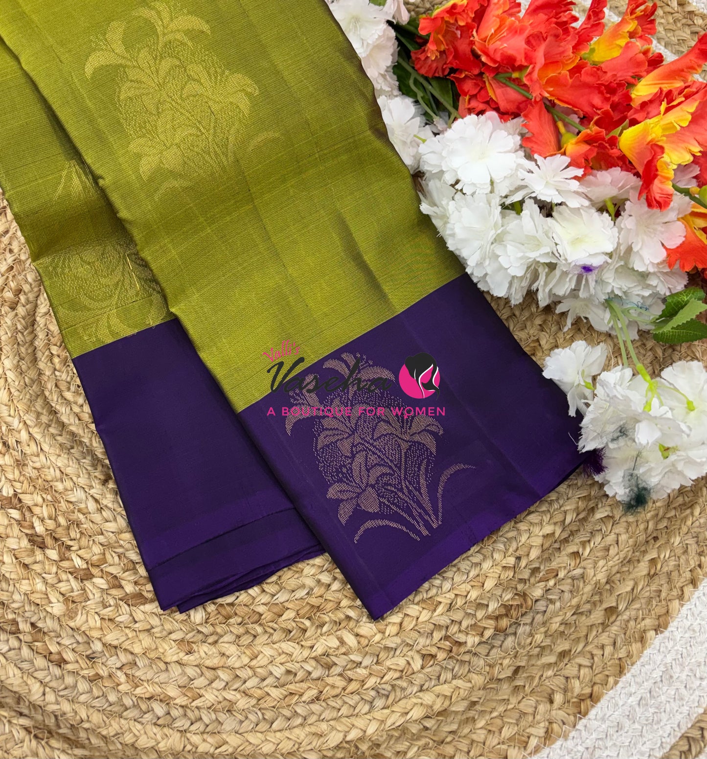Half Mix - Pure Soft Silk Saree - VVPSS083