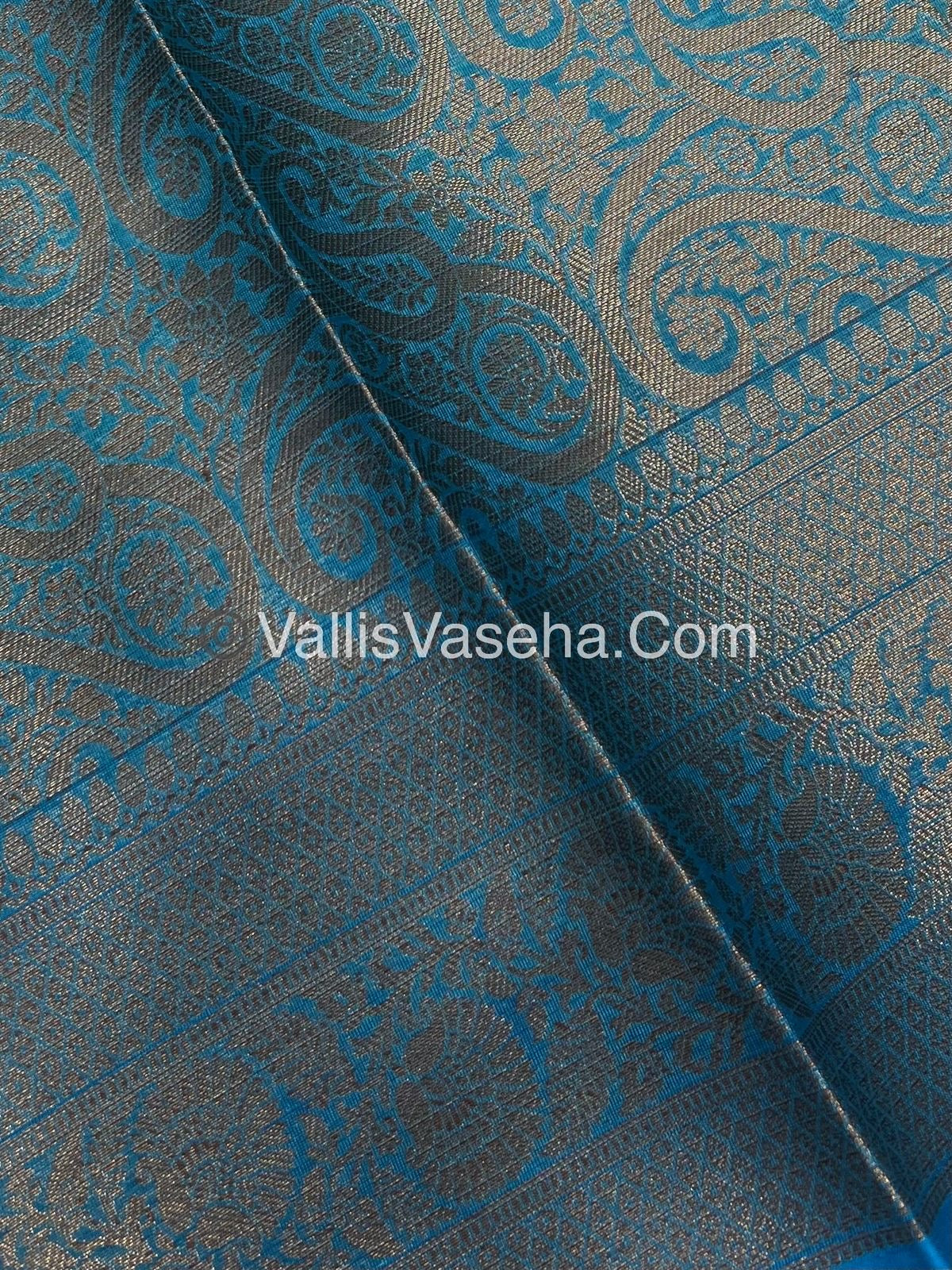 40% less - Offer Saree - Semi Banarsi Silk Saree - VVDS006