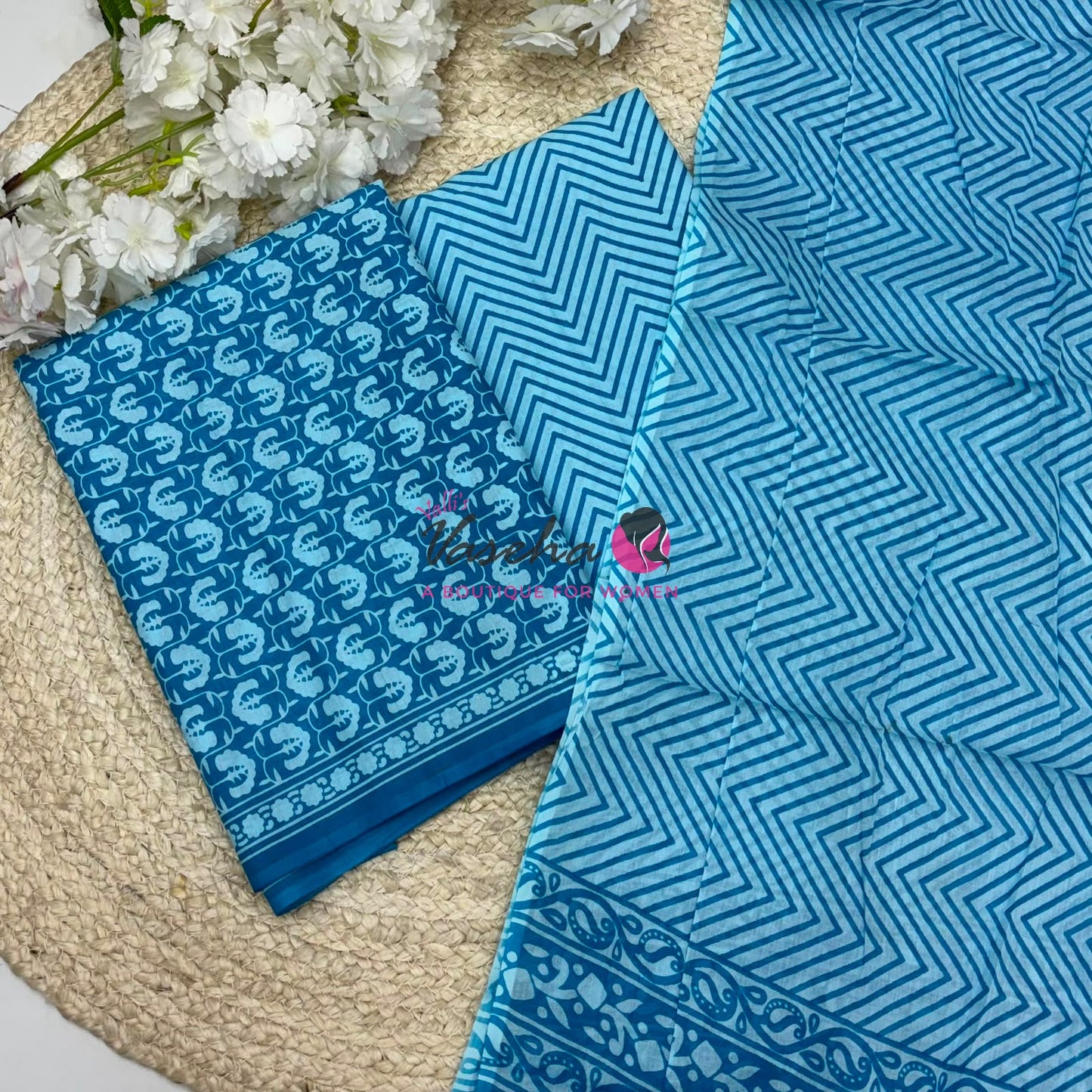 Pure Mul Mul Cotton | Unstitched Material | VVUSM065