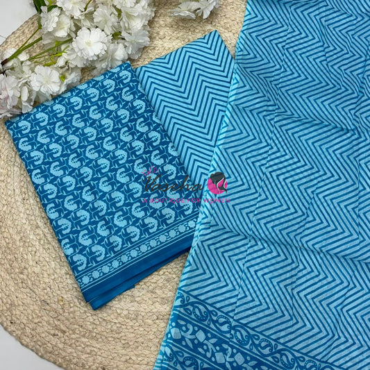 Pure Mul Mul Cotton | Unstitched Material | VVUSM065