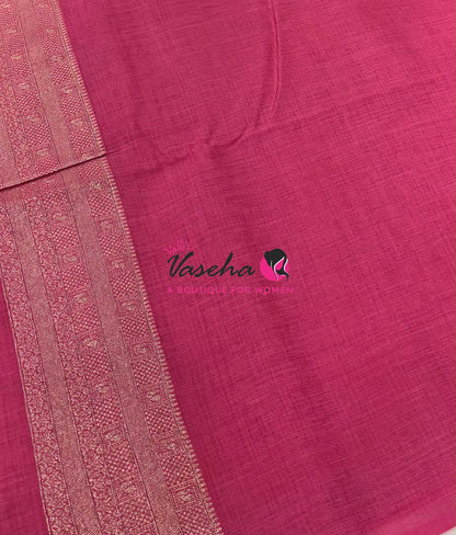 Banarasi - Heritage - Contrast  - Retta Petta border - VVBHS017