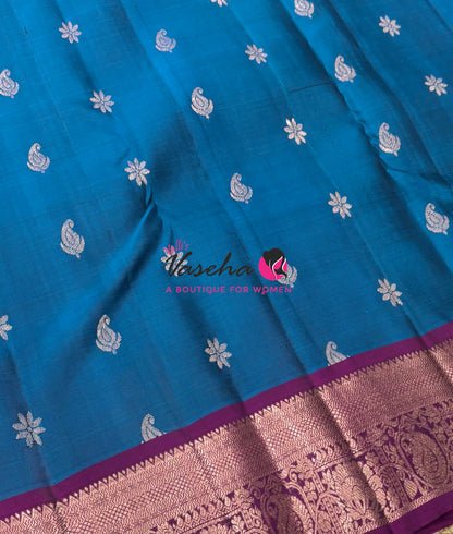 Half Mix - Pure Soft Silk Saree - VVPSS031