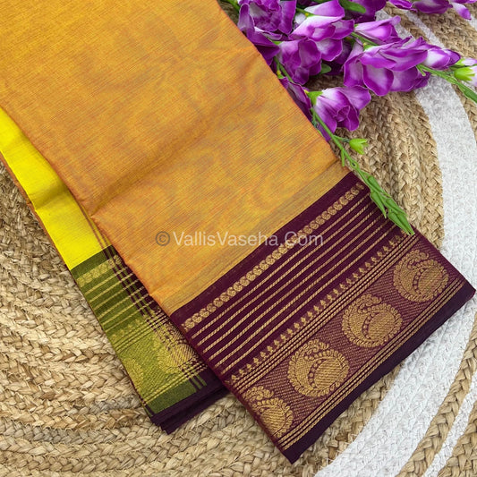 10 Yards - Kanchi Cotton Saree - VVKC901