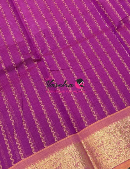 Kanchi Cotton Saree - VVKCS027