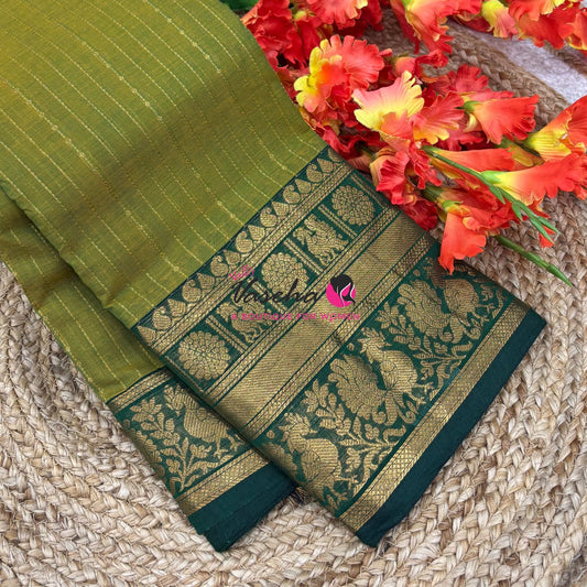 Kanchi Cotton Saree - VVKCS022