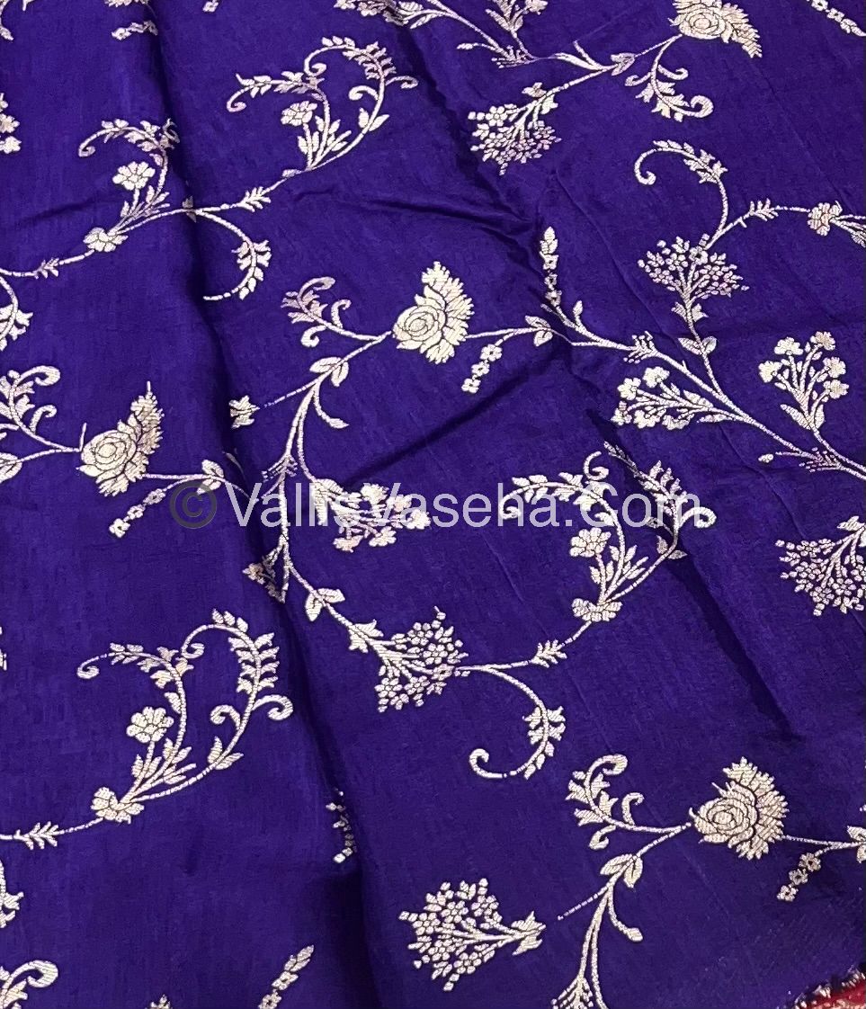 Semi Viscose / Semi Mysore Crepe Silk Variety - Embossed Design - VVSMC002