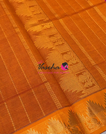 Semi Silk Cotton Saree | Vairavoosi  Design |VVSSC017